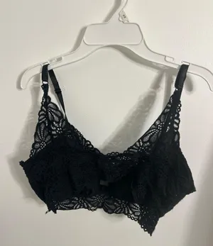 Harvé Benard Black Lace Bralette thumbnail 3