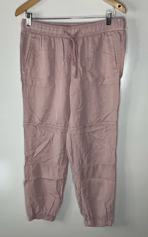 Daily Ritual Loose Fit‎ Pink Joggers Size 6 thumbnail 1
