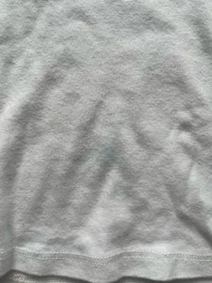 Altar'd State white baby tee size L small stain on bottom thumbnail 3