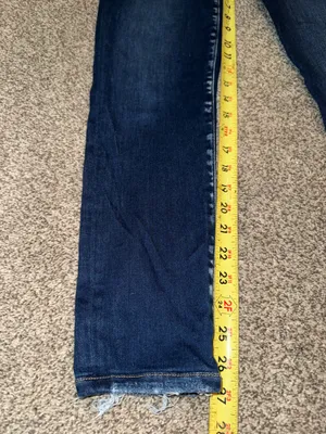 Flying Monkey Low Rise Ankle Skinny Jeans Dark Wash thumbnail 3