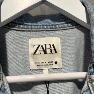 Zara denim mini sleeveless dress NWT thumbnail 3