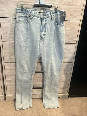 NWT Abercrombie & Fitch High Rise Skinny Jeans Size 31/12 thumbnail 3