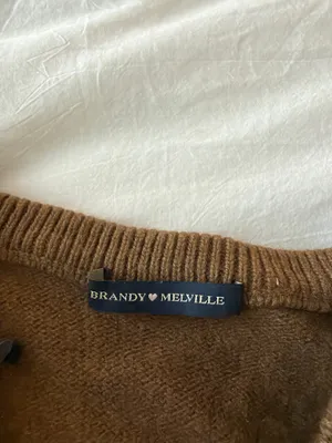 Brandy Melville Sweater Vest Brown thumbnail 3