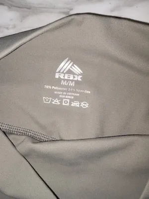 RBX High Rise Athletic Leggings With Pockets Size M thumbnail 4