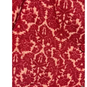 Talbots Petites Red Damask Jacquard Blazer‎ Dark Academia Textured Festive 14P thumbnail 9