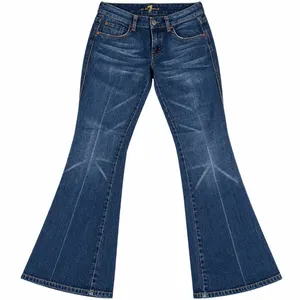 seven for all mankind jeans a pocket pink stitch 28 low rise Bootcut thumbnail 1