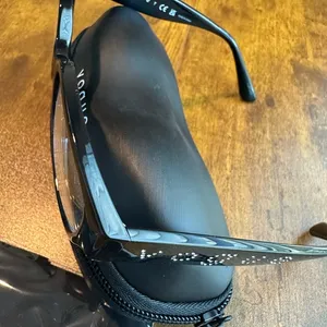 Vogue Classic Black unisex glasses to add prescription thumbnail 3