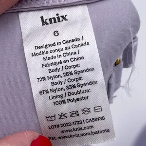 Knix WingWoman Contour Wireless Bra Lavender Purple Size 6 32DD 34DD 32E/DDD thumbnail 5
