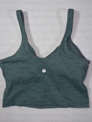 Lululemon Womens Align Tank Top Size 8 Built in Bra Athleisure Workout Gym thumbnail 1