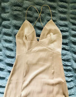 Nasty Gal Look At You Satin Maxi Dress thumbnail 2