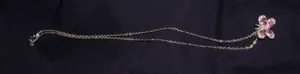 Pink Butterfly Necklace thumbnail 2