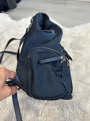 Michael Kors Abby Backpack Navy Nylon thumbnail 3