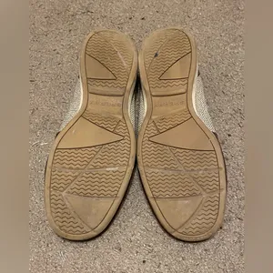 Womens Sperry Top-Sider Angelfish Brown Gold Leather‎ Boat Shoes Size 8 thumbnail 2