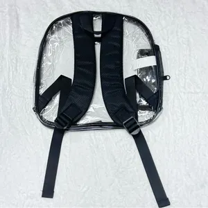 NWT 12x12 clear stadium approved backpack Black thumbnail 4
