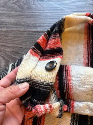 Stripped cardigan with vibrant colors small. thumbnail 5