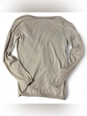 Ann Taylor Light Gray Knit Cardigan thumbnail 4