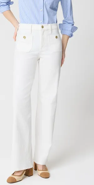 J. Crew Slim wide-leg Sailor jean thumbnail 1