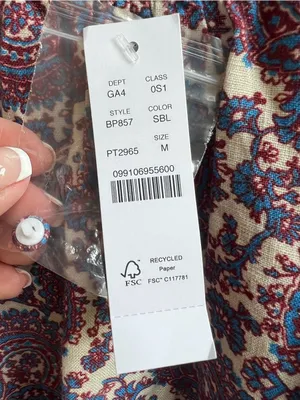 J. Crew NWT Palermo Linen Smocked Waist Bouquet Floral Purple Printed Medium thumbnail 9