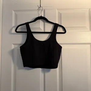 Liaison The Label Cropped Tank Top‎ Black Large Athleisure Gym Workout thumbnail 2