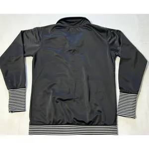 J. America Michigan Tech Huskies Track Jacket Womens S Black Stripe Zip VTG VGUC thumbnail 9