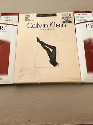 Calvin Klein Black Sheer Tights - Berkshire Shimmers 3PAIR-sug retail $30 thumbnail 2