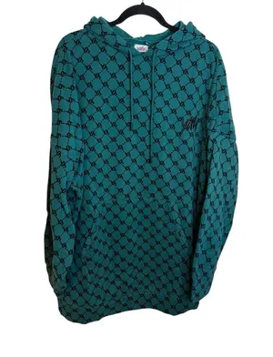 Yitty Oversized Hoodie Logo Sweatshirt Dress thumbnail 1