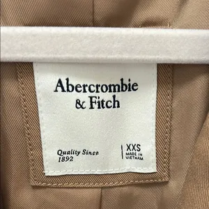 Abercrombie tan blazer thumbnail 2