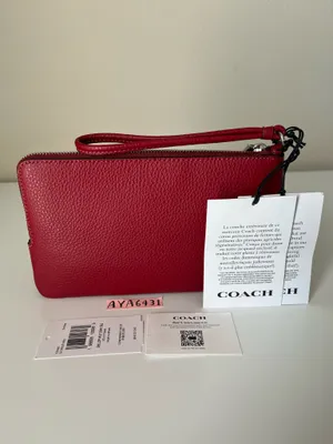 Coach Large Double Zip Wristlet thumbnail 3