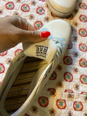 Keds Original White Lace Up Sneaker size 7.5 thumbnail 6