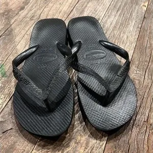 Havaianas‎ Slim Party Sandal in Sand black size 39-40 thumbnail 1