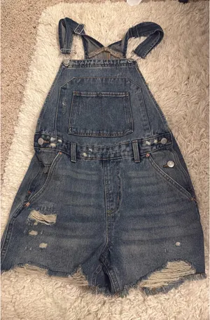 Wild Fable Short Overalls thumbnail 1