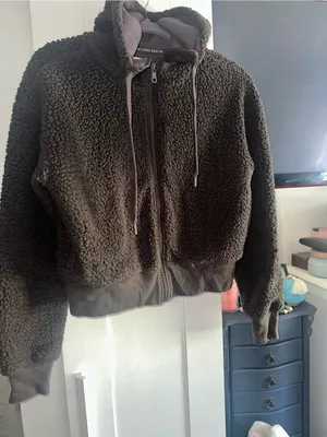 Aerie Offline Teddy Zip Up $60 MSRP thumbnail 2