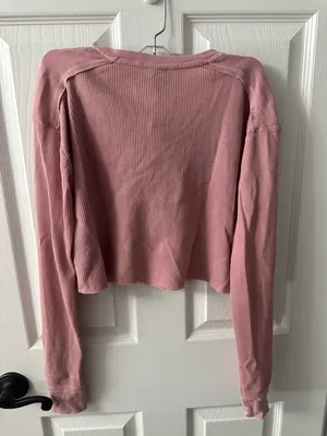 Cropped Long Sleeve Pink thumbnail 2