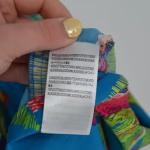 NEW Farm Rio Tropics Tiered Midi Dress XS Banana Print Puff Sleeve Empire Waist thumbnail 7