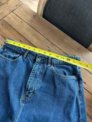 People Tree Barrel Enora Dark Wash High Rise Jeans 6 thumbnail 11