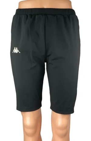 Kappa Women's Black High Waisted Athletic Workout Running Biker Shorts Size M thumbnail 1