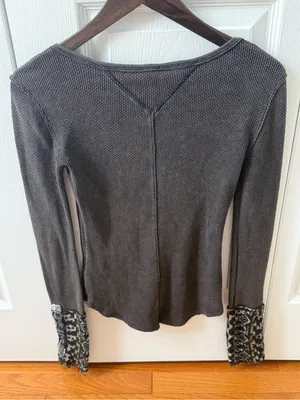 Free People Art School Cuff Thermal thumbnail 3