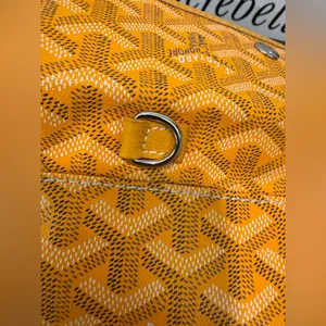 SOLD LOCALLY 🙌✨Goyard Orange/yellow Goyardine pouch Patterned Wallet thumbnail 13