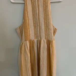 Torrid Yellow Stripe Button Smocked Tank Baby Doll thumbnail 5