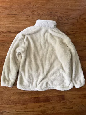 New Balance fuzzy quarter zip thumbnail 3
