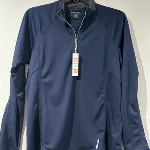 North End women’s long sleeve blue Shirt -Medium thumbnail 4