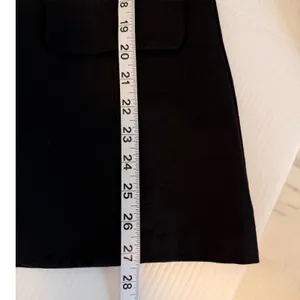 STOOSH Black Tailored Blazer Womens‎ Medium Open Front Career Work Jacket thumbnail 6