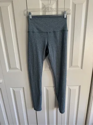 Quince Heathered Leggings Blue Size Small thumbnail 2