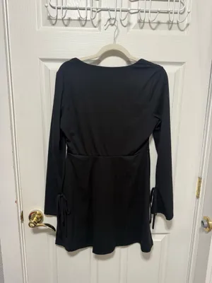 Black Amazon Dress Square Neck thumbnail 2