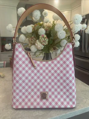 Dooney & Bourke Gingham II Hobo Shoulder Bag thumbnail 1
