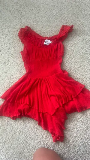 Princess Polly Red Mini Dress thumbnail 1