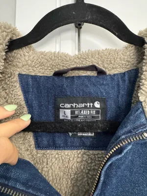 Women’s Carhartt Fleece Jacket Cedar Sherpa thumbnail 2