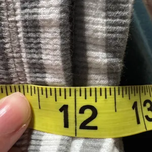 PINK Victoria's‎ Secret MSU Michigan State Striped Thermal Sleep PJs Large L thumbnail 8