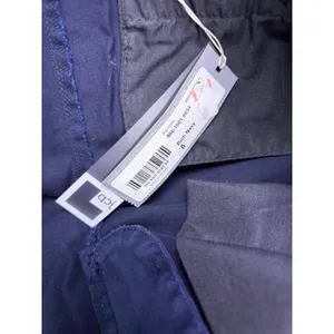 JCP Bermuda Shorts Women 6 Navy Blue Chino Polka Dot Waistband Casual thumbnail 7