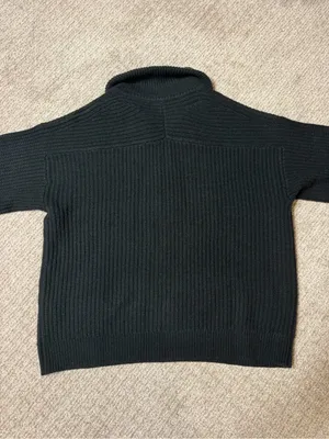 EVERLANE THE HALF-ZIP SWEATER IN WOOL SIZE SMALL thumbnail 8